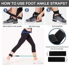 Load image into Gallery viewer, Inner Alpha Long Resistance Bands W/ Handles