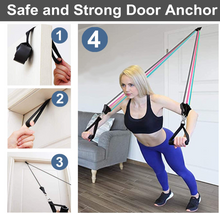 Load image into Gallery viewer, Inner Alpha Long Resistance Bands W/ Handles