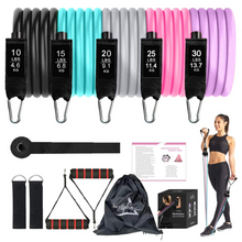 Load image into Gallery viewer, Inner Alpha Long Resistance Bands W/ Handles