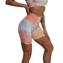 Load image into Gallery viewer, ALPHA collection- Mid Length Scrunch Butt Shorts- Vibrant Orange