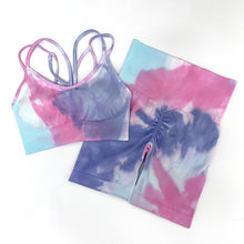 Load image into Gallery viewer, ALPHA collection Sports Bra- Cotton Candy