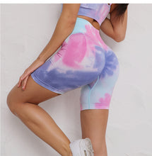 Load image into Gallery viewer, ALPHA collection- Mid Length Scrunch Butt Shorts- Cotton Candy
